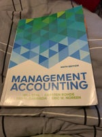 Management Accounting, 6e,