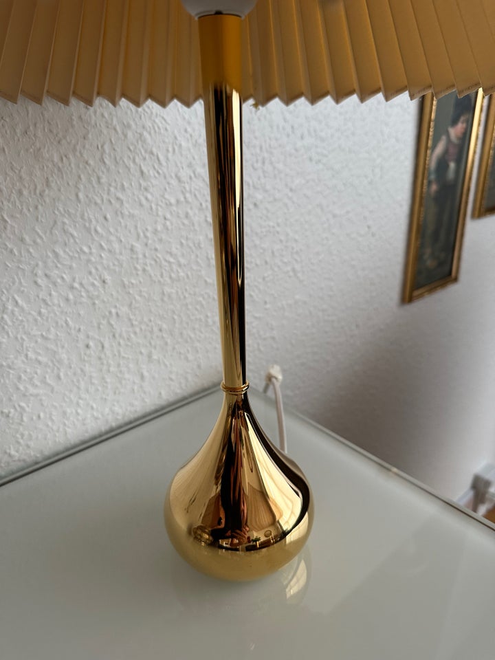 Anden bordlampe, Asmussen design 24 karat guldbelagt