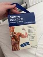 Anatomy Flash Cards, Anne M Gilroy, år 2013