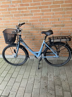 Elcykel, Winther, 7 gear, 26 tommer, Super flot el cykel. 46 cm. Oplader. Hånd og fodbremse. 7 gear.