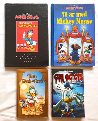 ANDERS AND & Co. og MICKEY MOUSE – bøger og hæfter, Walt Disney, Tegneserie, .
ANDERS AND & Co.: DEN