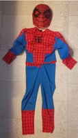 Spider-man kostume Spiderman 4-6år