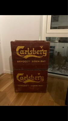 Ølkasse, Carlsberg Ølkasser Retro, Carlsberg Retro ølkasser. Købes som beset.