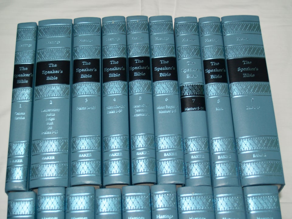 The Speaker's Bible, Hastings
