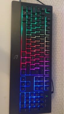 Gaming, Piranha, Gaming keyboard k20, God, Godt tastatur til gaming med lækker rgb