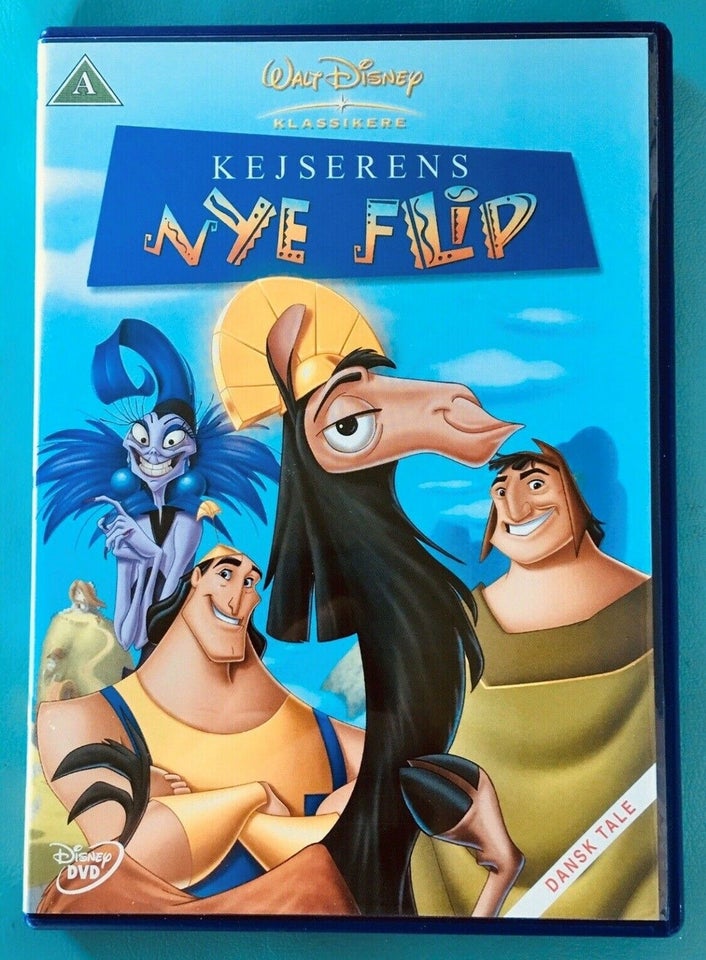 Disney Classics: Kejserens nye flip, DVD, animation