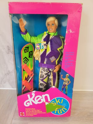 Barbie,  1990 Ken Ski Fun, 

1990 Ken Ski Fun.

Ny. Mint in box condition. 