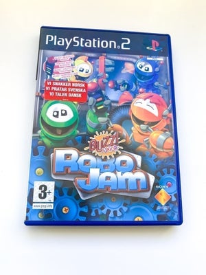 Buzz Junior Robo Jam, PS2, Komplet med manual

Disk, cover og manual er i flot stand

Kan sendes med