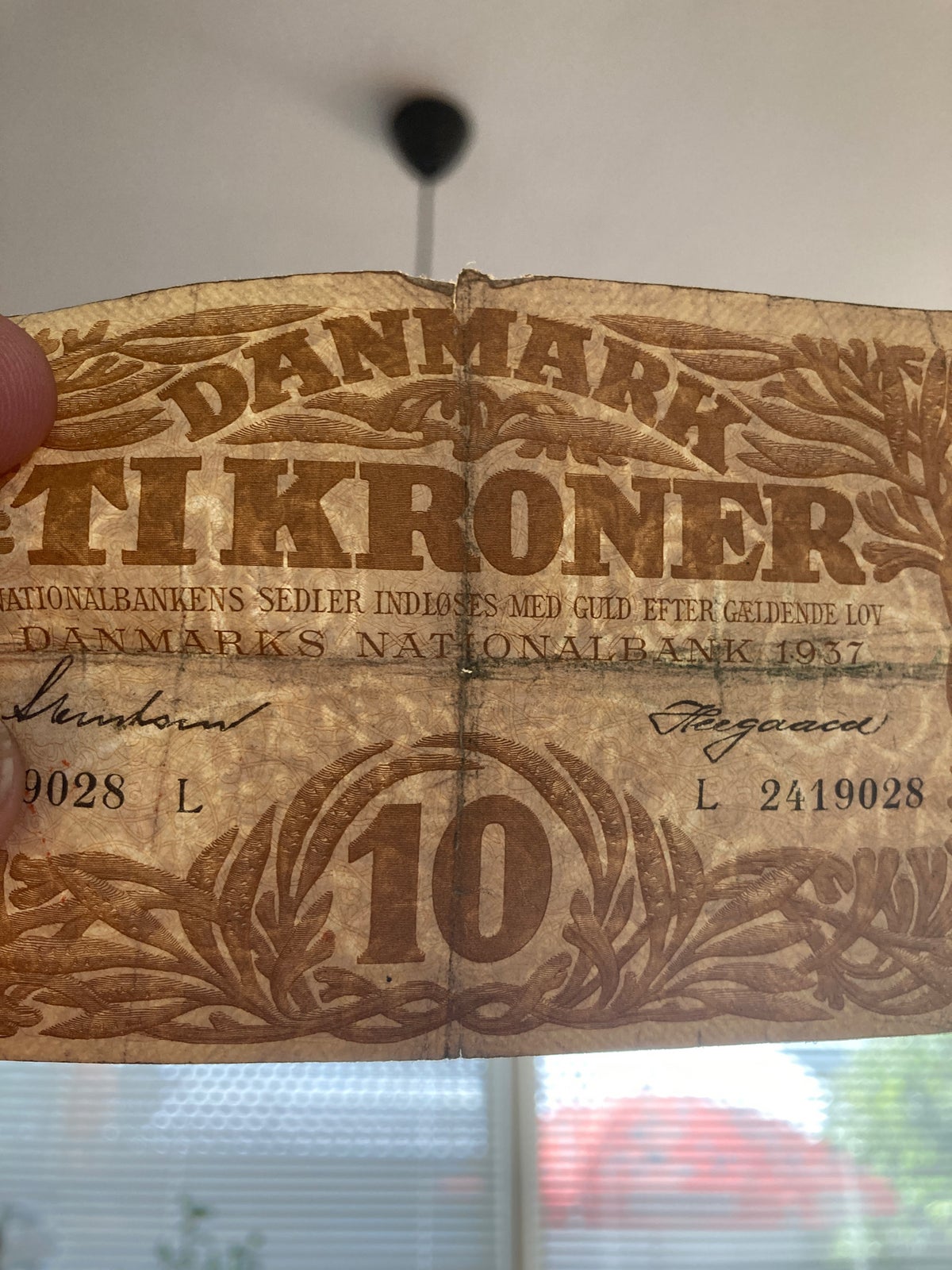 Danmark, sedler, 10 kr