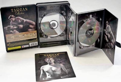 Tarzan collection (6 film/3DVD/Tin-box), DVD, eventyr – dba.dk