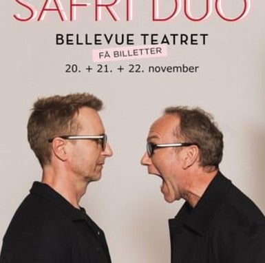 2 stk. Safri Duo koncert billetter til torsdag d. 21/11 kl.20. Jeg kan ikke bruge billetterne selv, 