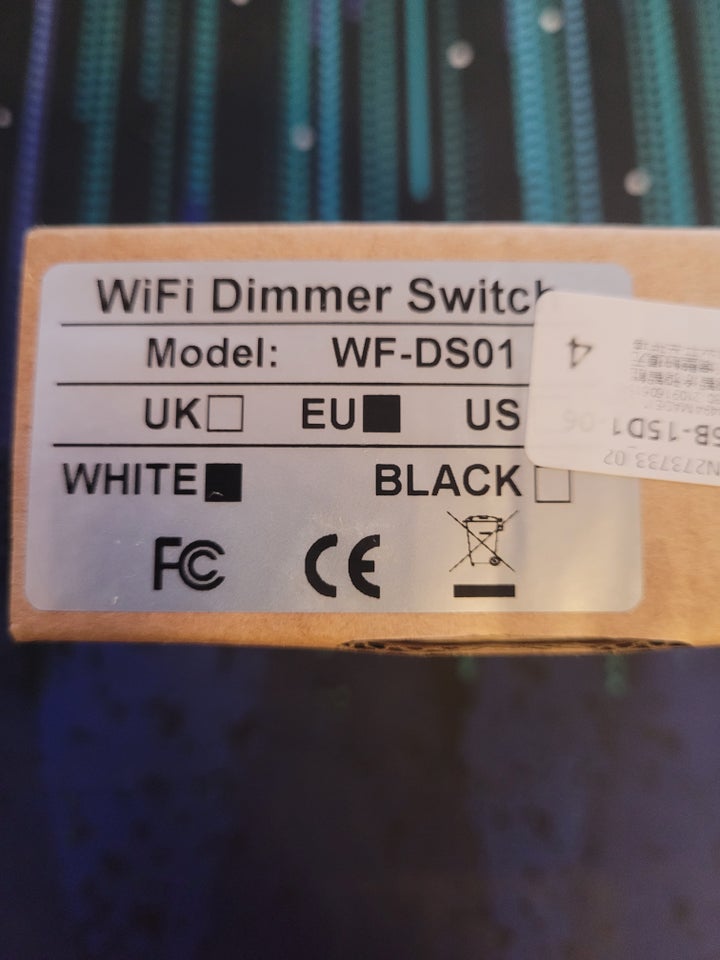 Smart switch / kontakt / dimmer, WF-DS01
