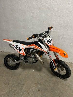 Crosser, KTM 50 SX, 50 ccm, 2017, Flot og komplet renoveret KTM 50 SX. 
Motor har fået skiftet kompl