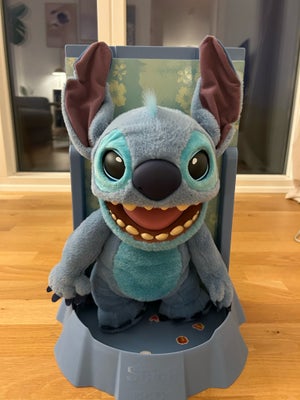 Disney Stitch Real FX Interaktiv dukke, Stitch, Fin Stitch dukke. Som ny.