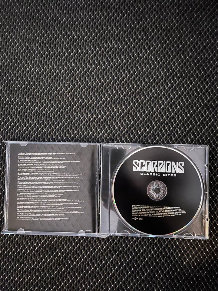 Scorpions: Classic bites, rock