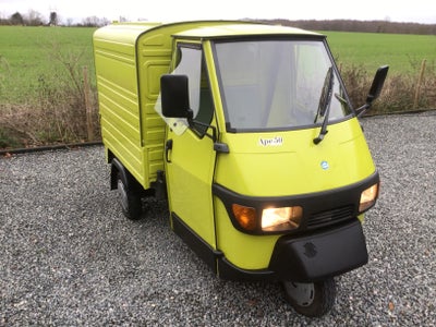 Piaggio Ape 25km, 2018, 5300 km, Absolut pæn og velholdt Piaggio Ape  Van 25km køre og starter godt 