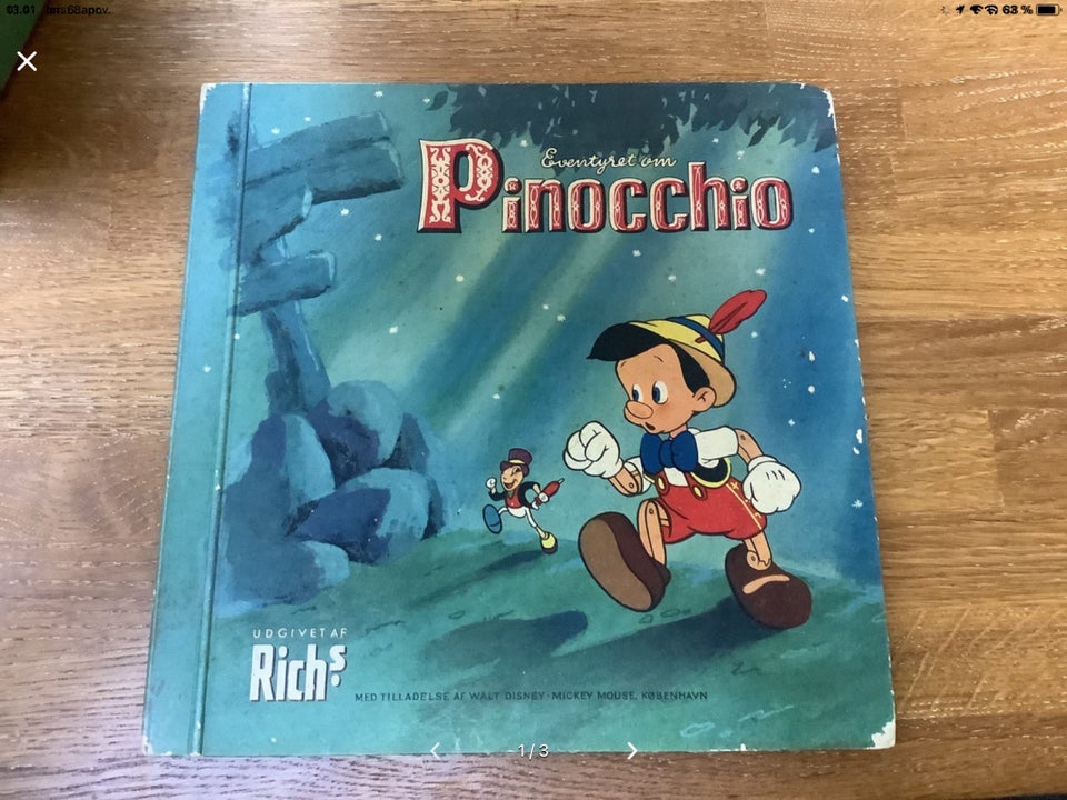 Bøger og blade, Rich`s pinocchio