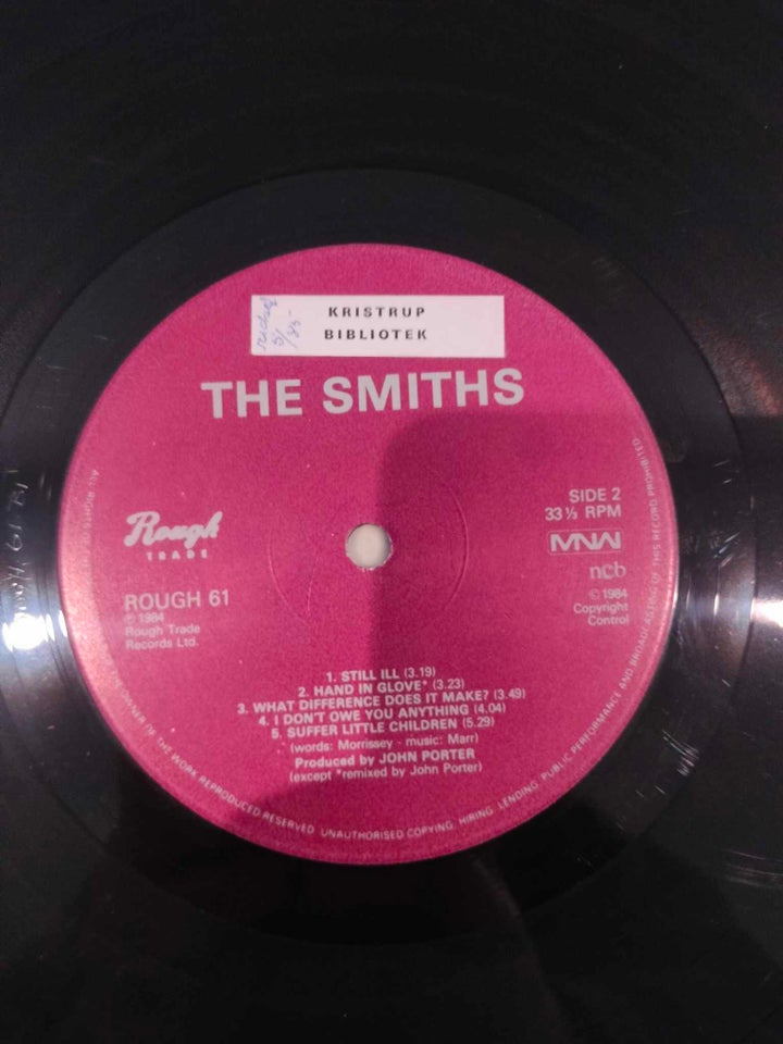 LP, The smiths , The smiths