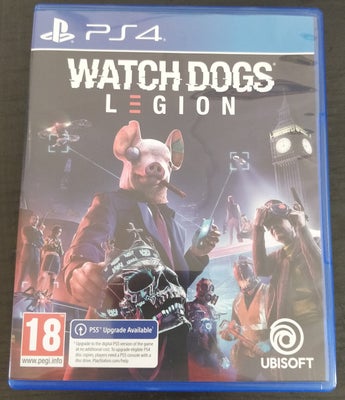 Watchdogs Legion, PS4, sælger spillet watch dogs legion til ps4

pris: 50