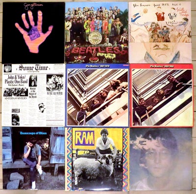 LP, The Beatles / George  / John  / Paul / Ringo, Diverse, Pop, The Beatles / George Harrison / John