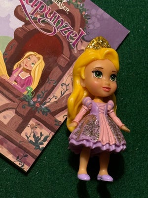 Andet, Rapunzel Disney Mini Toddler, Inklusiv Pixi bog . Har en lille misfarvning bagpå (se billede 