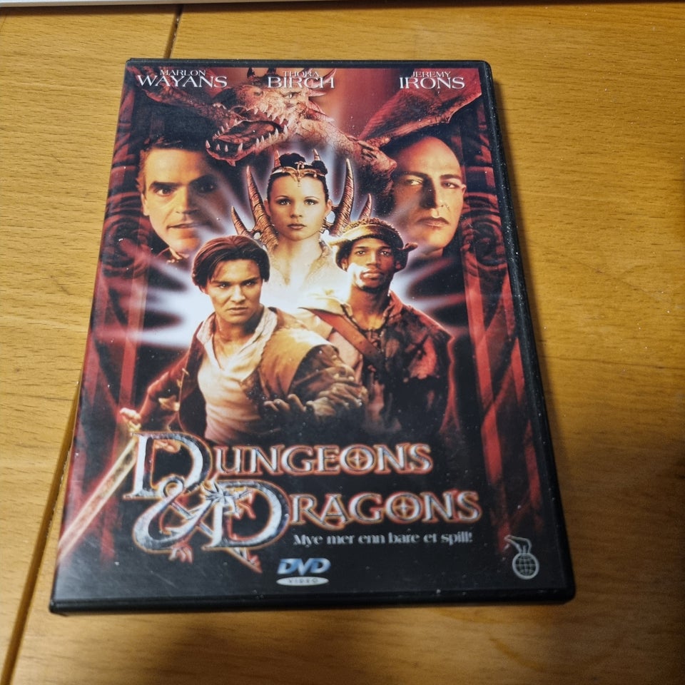 Dungeons & Dragons, DVD, eventyr