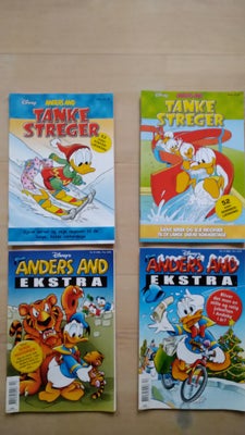 Anders And Ekstra, Tankestreger, Tegneserie, Anders And Ekstra
Nr. 6, 8, 1 og 12

Tankestreger
Vinte