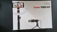 Foto-lampe med stativ og mikrofon, HÂWS, Creator