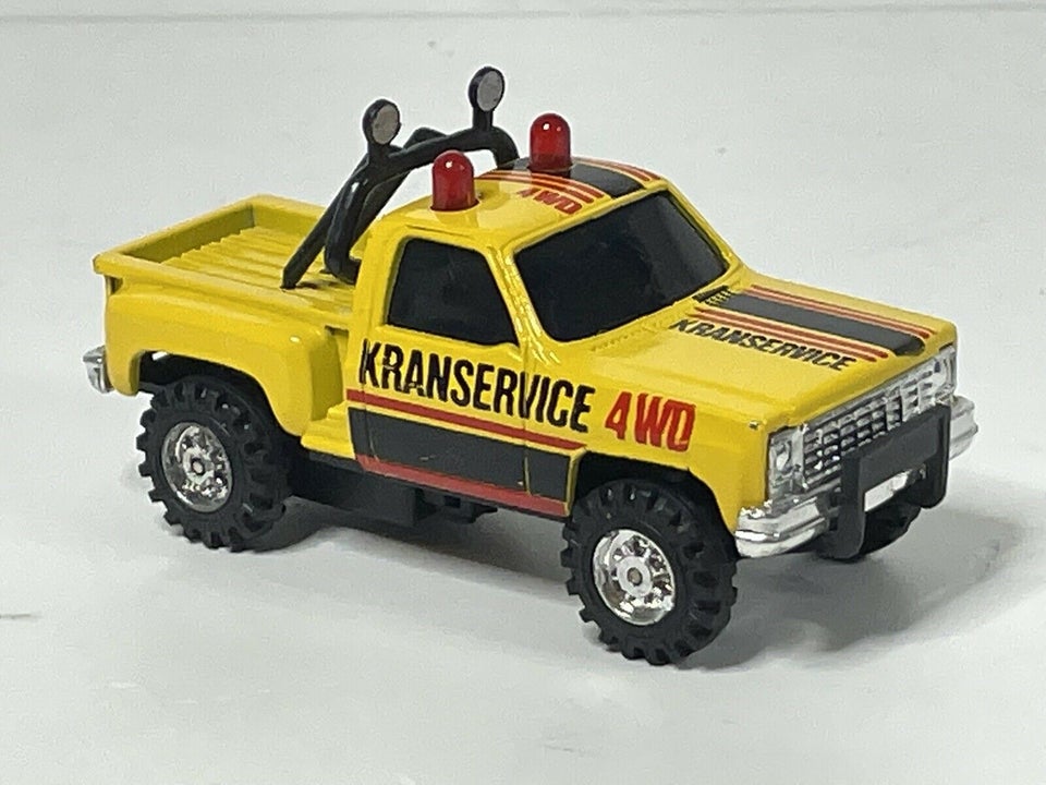 Modelbil, MC Toy Chevy 4x4 4WD Kranservice, skala 1:49