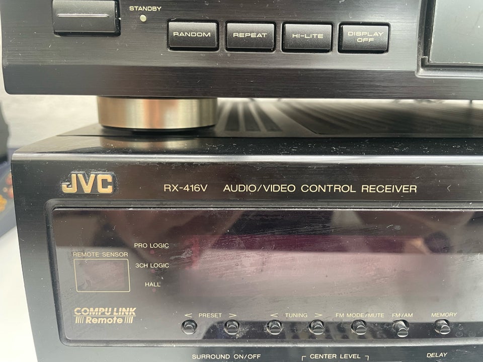 Forstærker, JVC, RX-416V Audio/Video control receiver