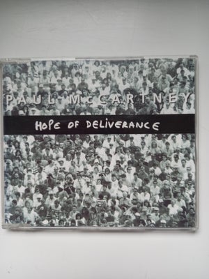 Poul Mc Cartney: Paul Mc Cartney: Hope of deliverance, pop, Maxi cd cd en er hørt igennem og fejler 