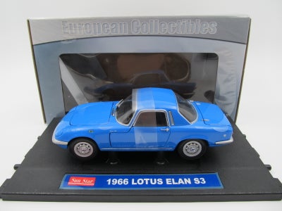 Modelbil, 1966 Lotus Elan Coupe S3, skala 1:18, 1966 Lotus Elan Coupe S3 1:18

Meget sjælden

Fremst