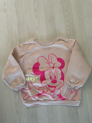 Sweatshirt, Sweatshirt , H&M Disney, str. 110, Sød bluse med Minnie mouse str 110/116 fra røgfri og 