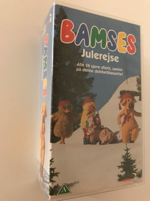 Børnefilm, Bamses Julerejse på Dobbeltkassette, Bamses Julerejse.
Dansk julefilm.
Dobbeltkassette = 