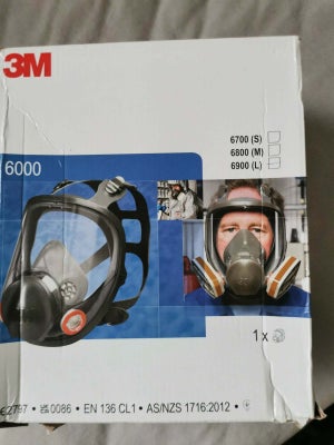 Maler maske 3m, 3m, Ny pris 2000 tag det for 600 Helt ny 3m helmaske med extra glas til mobil nr 91.