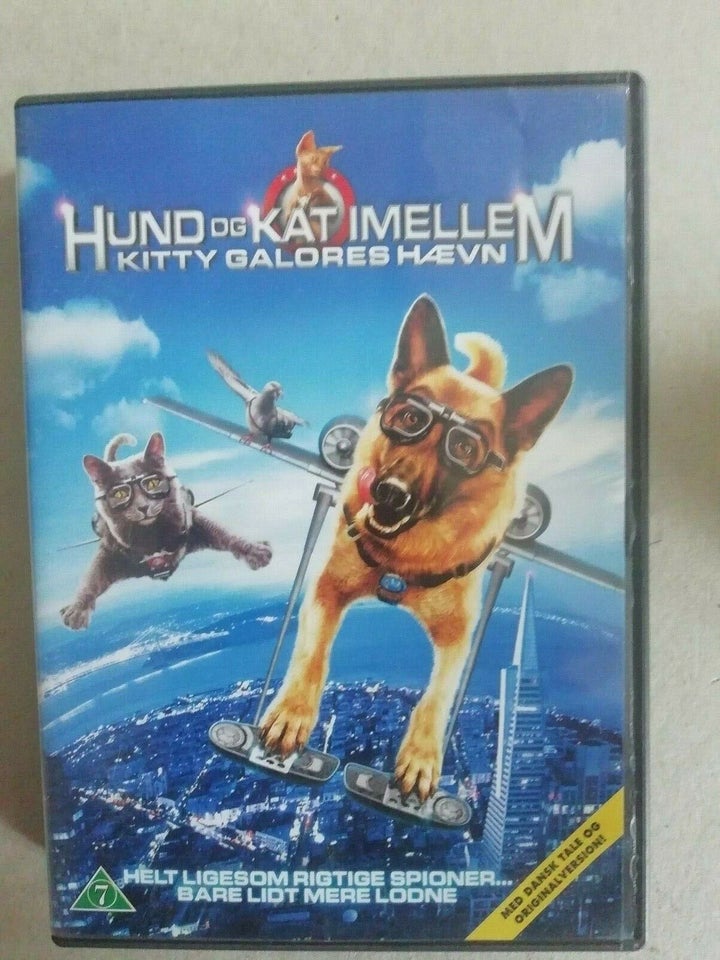 Hund og kat imellem Kitty galores DVD, familiefilm – dba.dk – Køb og Nyt og Brugt
