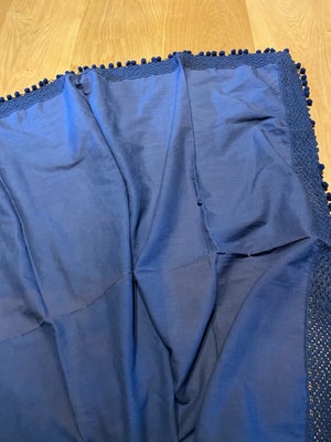 Tørklæde, Stof tørklæde, Ryles by Mary, str. 110 x 120 cm,  Blåt,  Ubrugt, Stort lækkert tørklæde 11