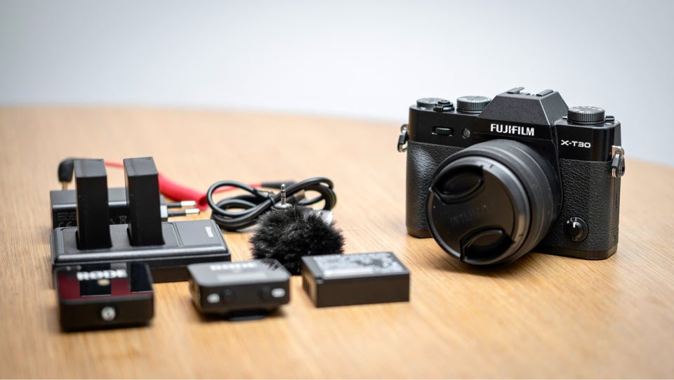 Fujifilm X-T30ii sort, XC 15-45mm f/3,5-5,6 OIS PZ,