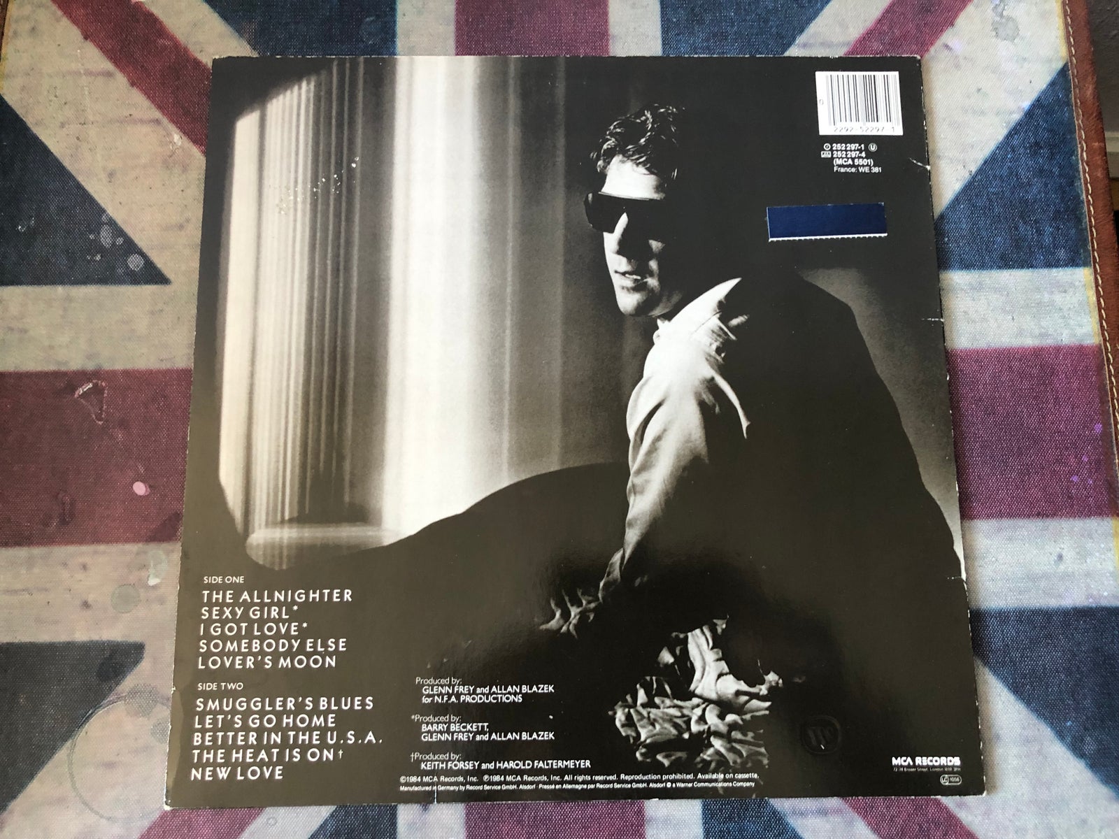 LP, Glenn Frey, The Allnighter