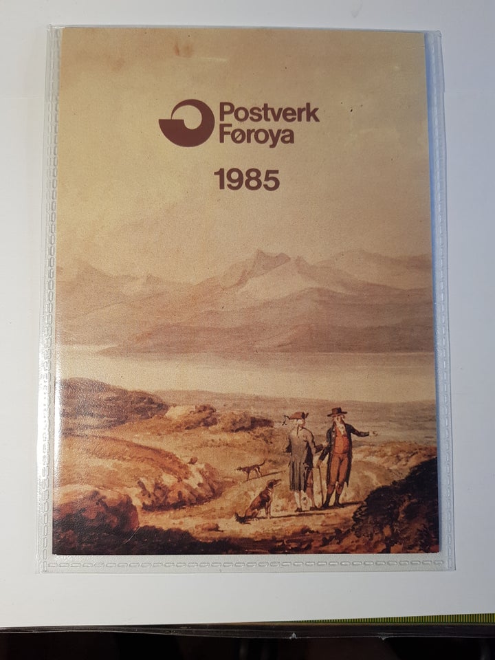 Færøerne, postfrisk, Årsmappe Færøerne 1985