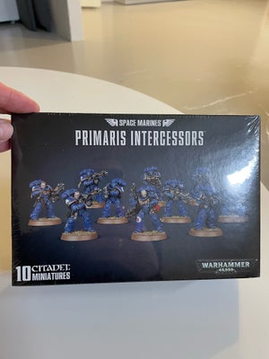 Warhammer Primaris Intercessors, Uåbnet. Sender gerne for købers regning. 