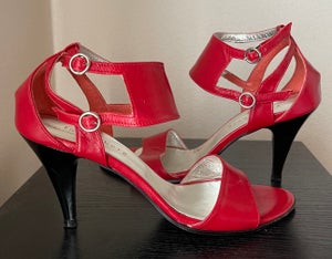 Røde - | DBA billige damesko og støvler