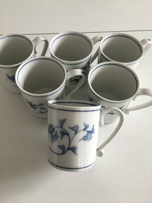 Porcelæn, Krus , Nobelesse royal Copenhagen, 5 krus 1.sortering 
H 8,5 cm  2 dl 
Ingen skår eller re