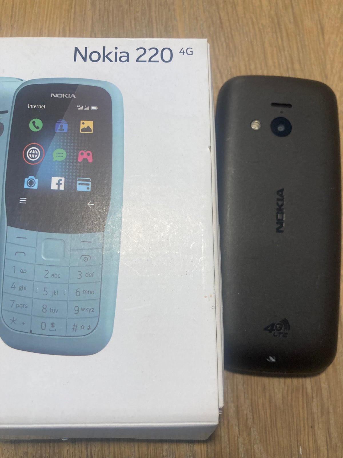 Nokia Nokia 220 Dual SIM - Sort, 16mb , Perfekt – dba.dk – Køb og Salg af  Nyt og Brugt