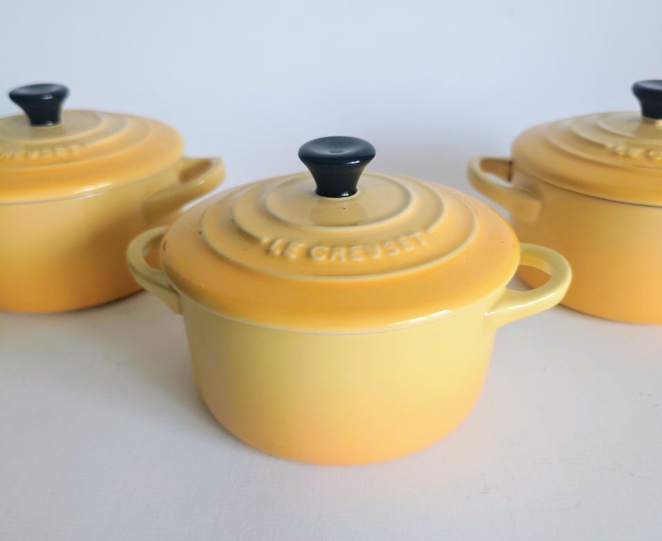 Stentøj, Mini gryde / Cocotte, Le Creuset