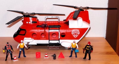 Helikopter, Redningshelikopter, Rescue Force Tandem Rotors Helicopter, Tandem rotor redningshelikopt