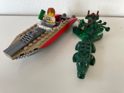 Lego City, 60067, Lego CIty Krokodillebåd

vi tynder lidt ud i samlingen - her et superfint sæt fra 