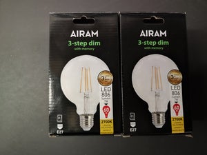 OSRAM Ampoule LED filament Globe E27 Ø12,5cm 2700K 7W = 60W 806