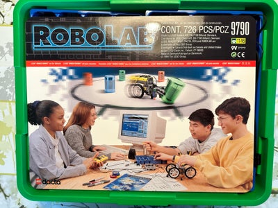 Lego Mindstorm, Robolab 9790, Komplet i æske med instruktionsbog