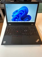 Lenovo ThinkPas P15 G1, 2.7 - 5.1 GHz, 48 GB ram